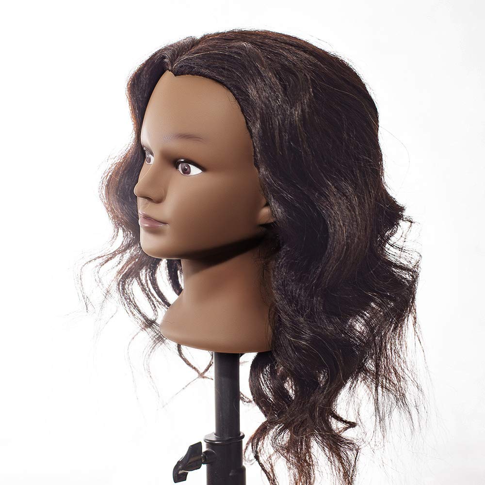Hair By DK mannequin head braiding practice for student drills