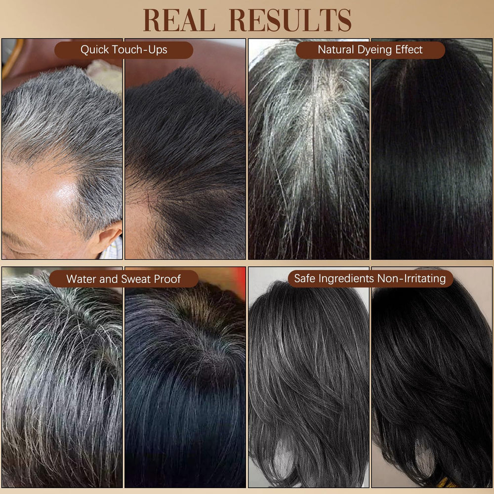 Hair Color Stick precise application for targeted gray areas.