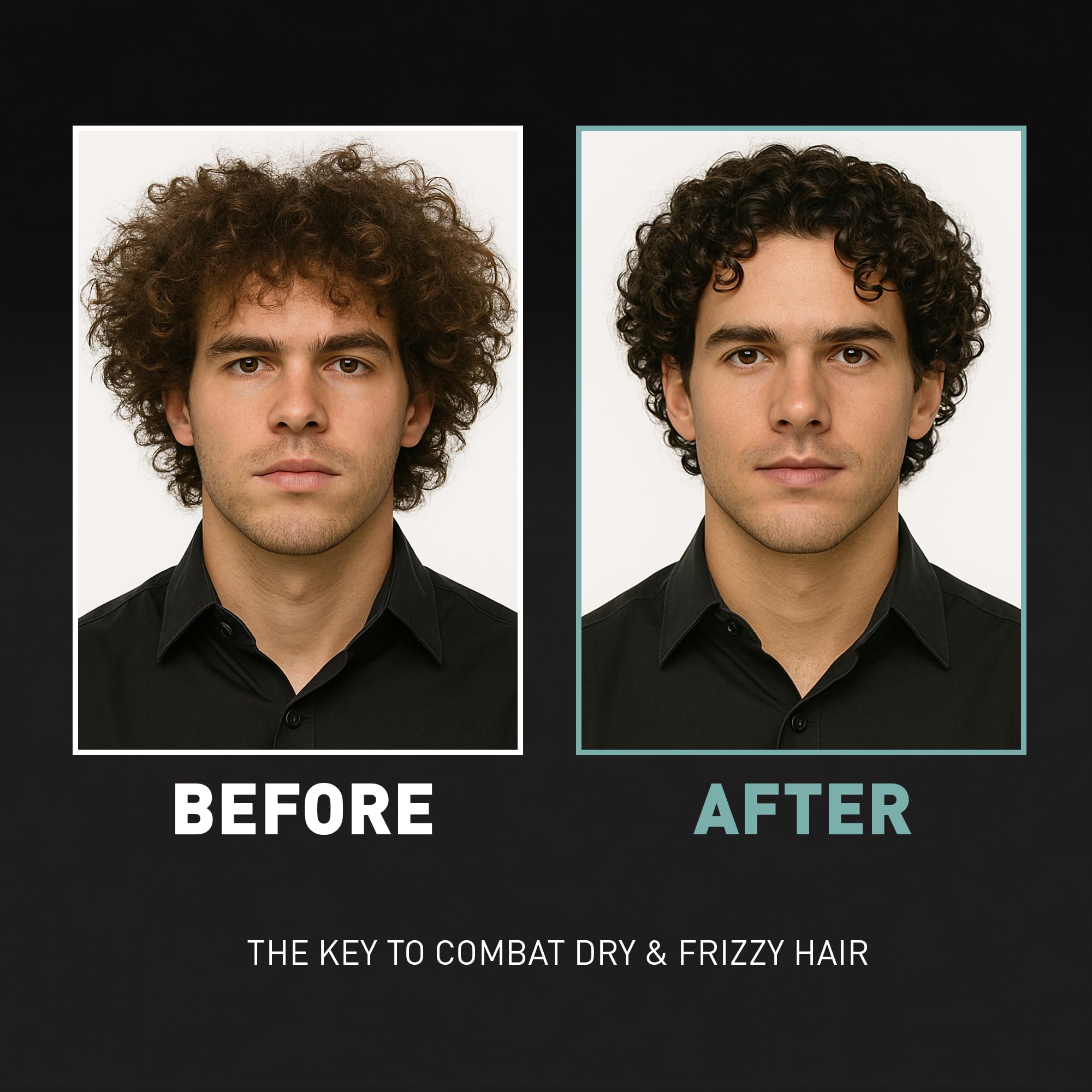 Hair Craft Co CRVFT bottle-pour demonstrates quick styling preparation with lightweight conditioner.