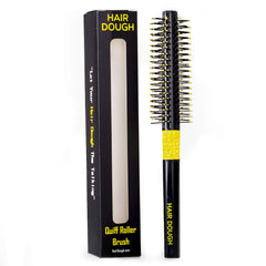 Hair Dough quiff roller round brush small in hands for portable grooming