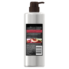Hair Food white nectarine pear fragrance label conveys a refreshing, salon-like scent during wash.