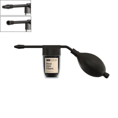 Hair Illusion spray applicator with flat tip for precise hairline spraying.