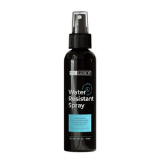 Hair Illusion water-resistant spray bottle showing reliable mist for wet-weather hair
