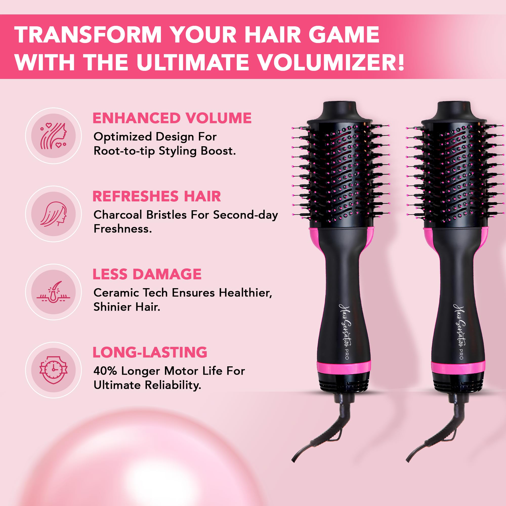Hair Sensation Pro quick-dry routine for busy mornings and everyday styling