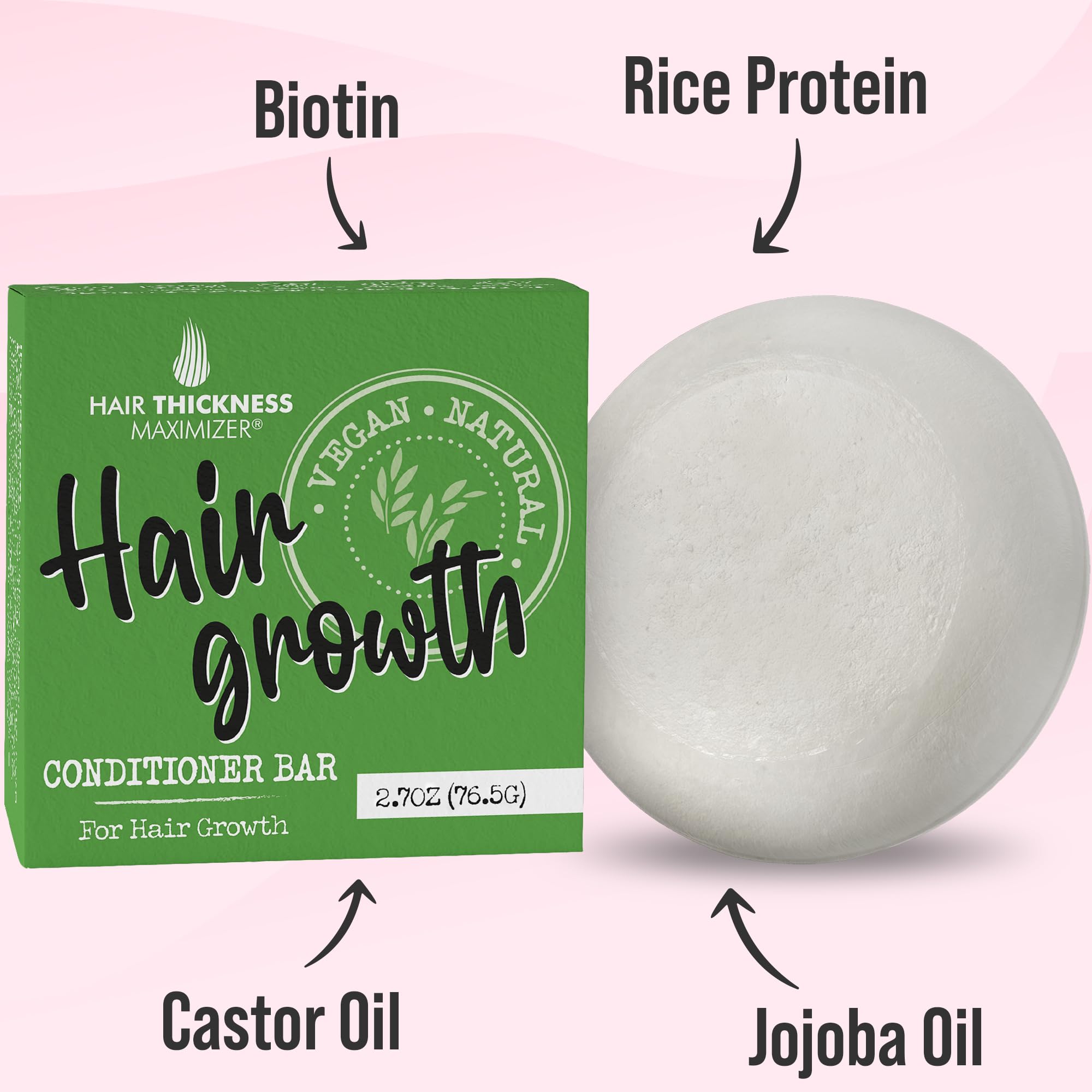 Hair Thickness Maximizer USA-made claim—local production supports quality and sustainability.