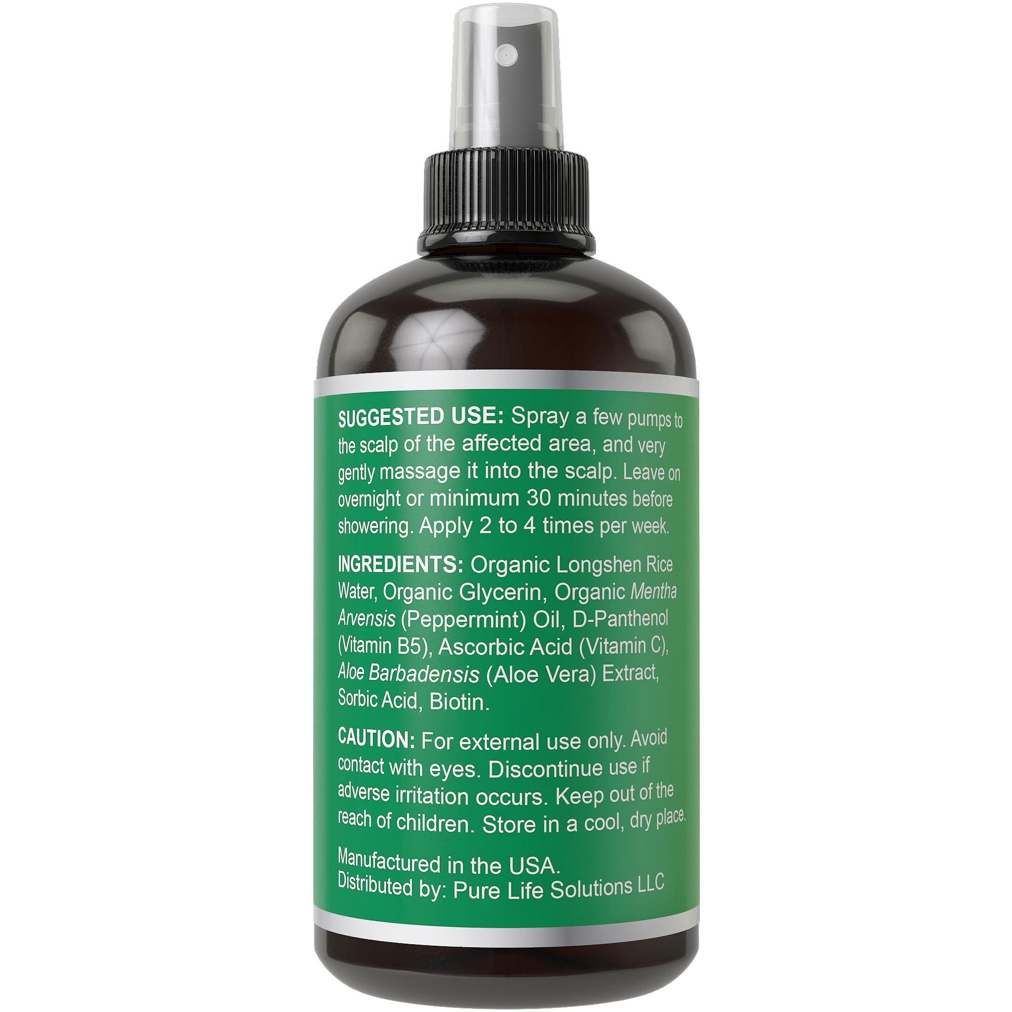 Hair Thickness Maximizer lightweight mist on dry hair yields softer, manageable strands.