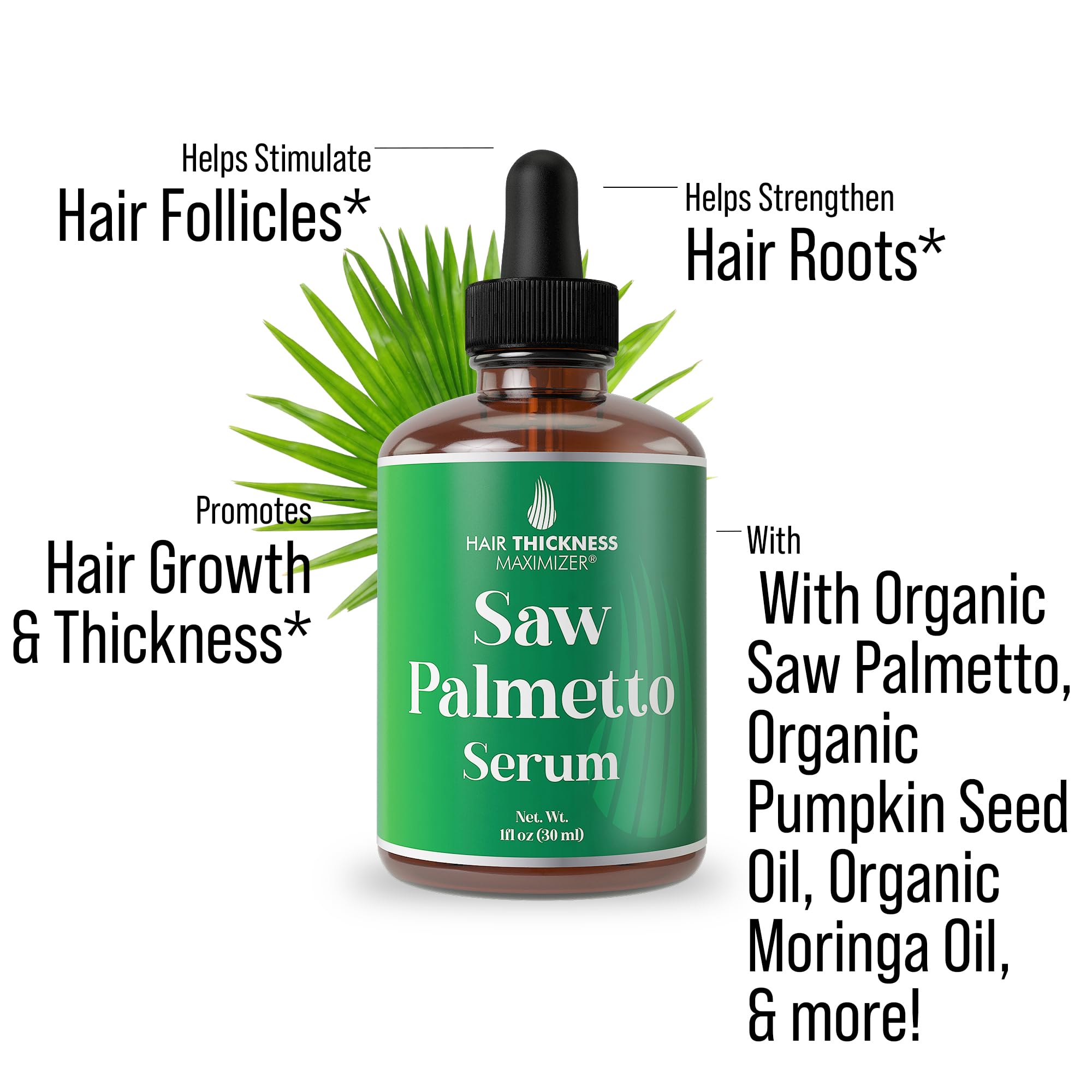 Hair Thickness Maximizer rosemary peppermint oils blend promotes scalp refresh and nourishment.