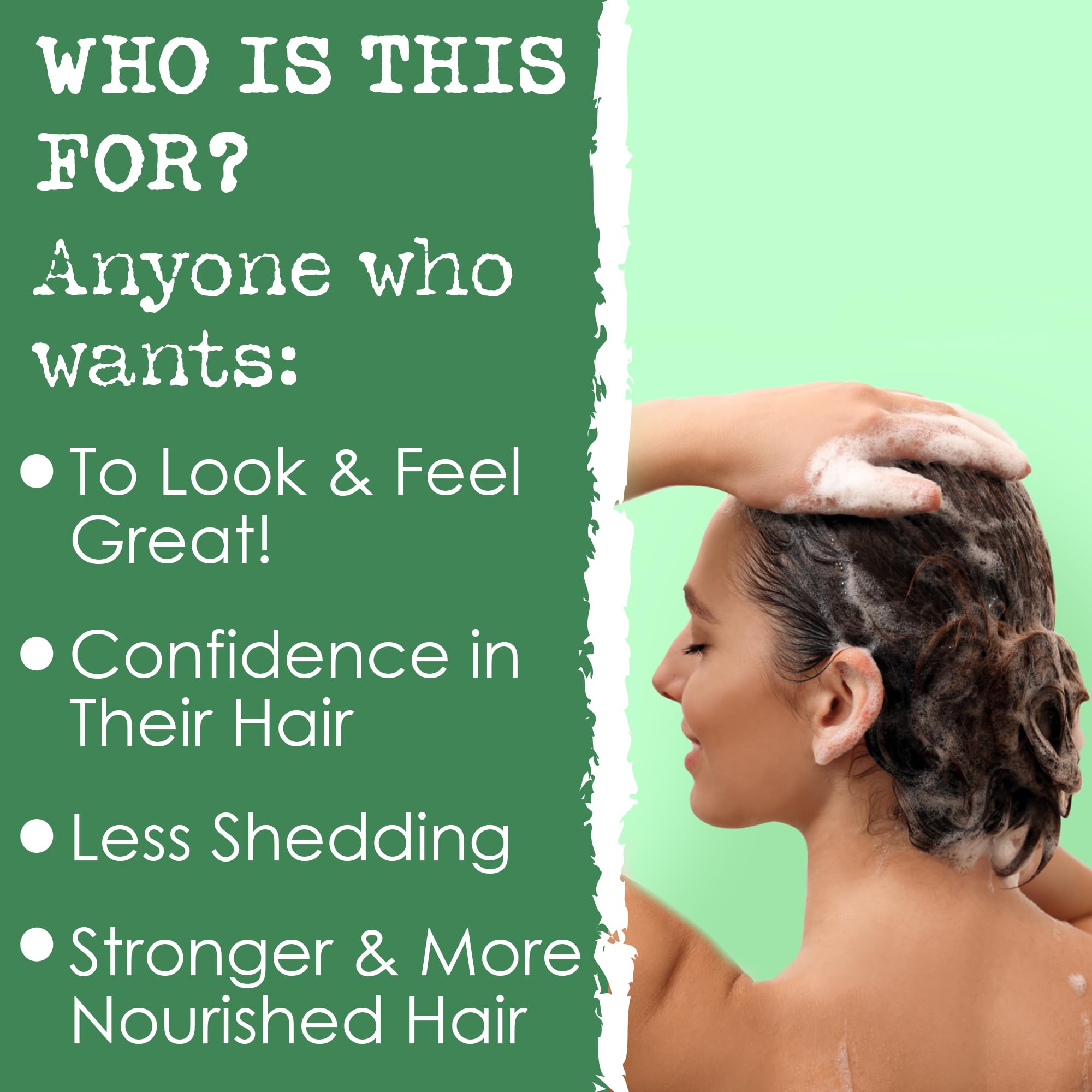 Hair Thickness Maximizer rosemary shampoo bar lathers richly for gentle cleansing.