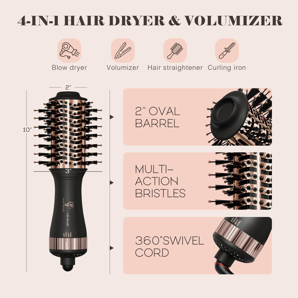 Hair Trends compact travel size fits in a gym bag for quick touch-ups.