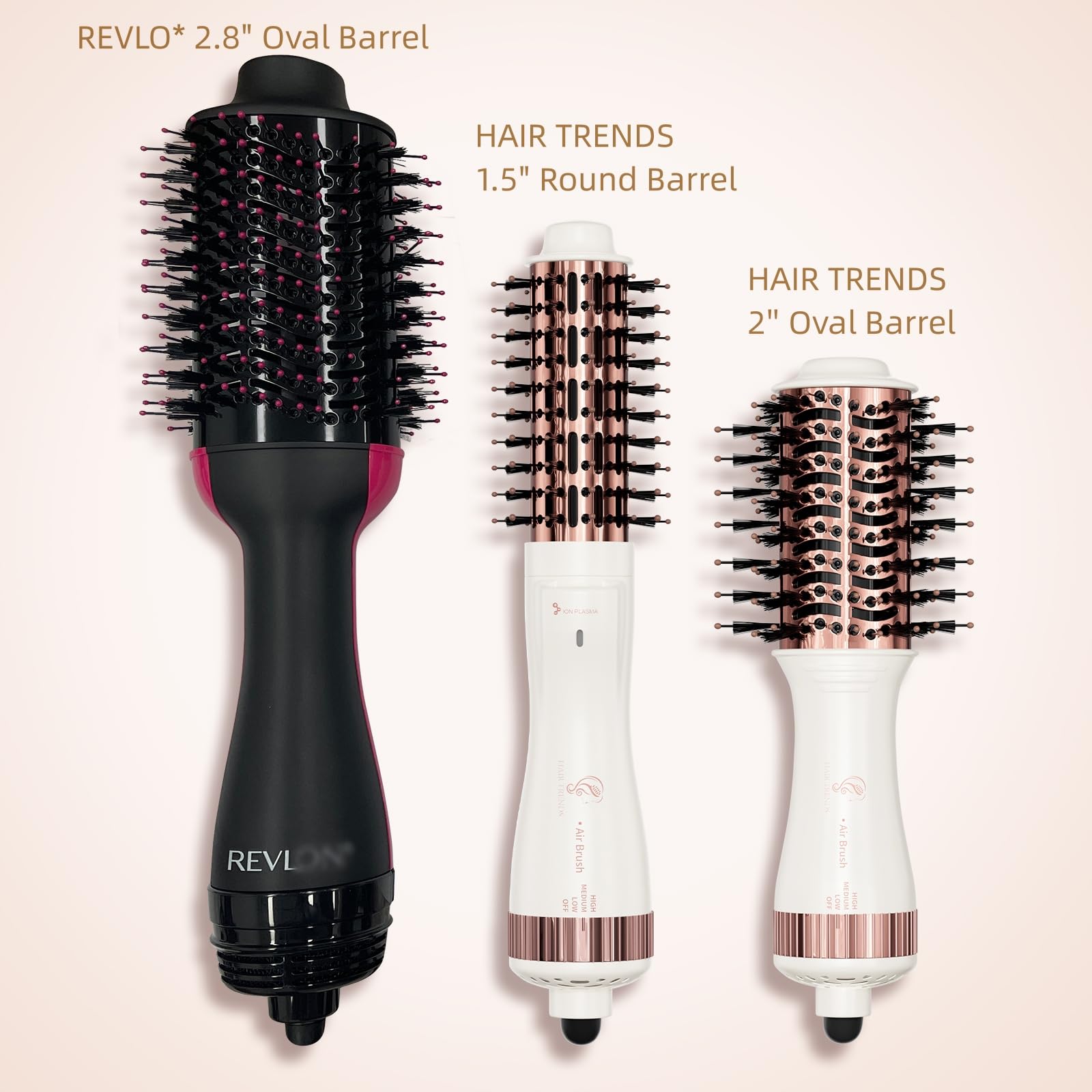 Hair Trends four in one dryer styler offers versatile on the go styling.