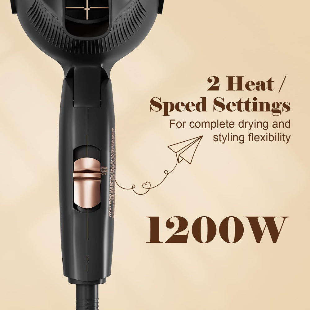 Hair Trends Concentrator nozzle offers precise styling for smooth results.
