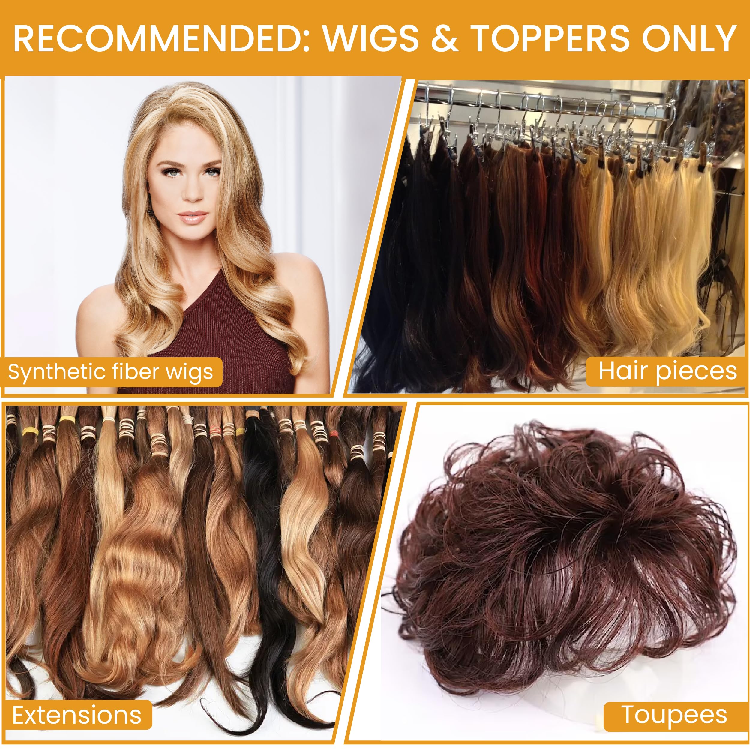 Hair u wear salon-pro-use-synthetic-wig showcases professional styling support for cosplay looks