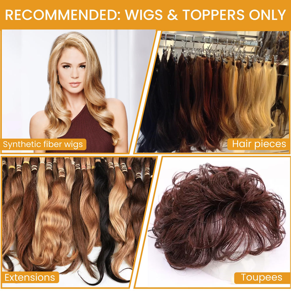 Hair u wear salon-pro-use-synthetic-wig showcases professional styling support for cosplay looks