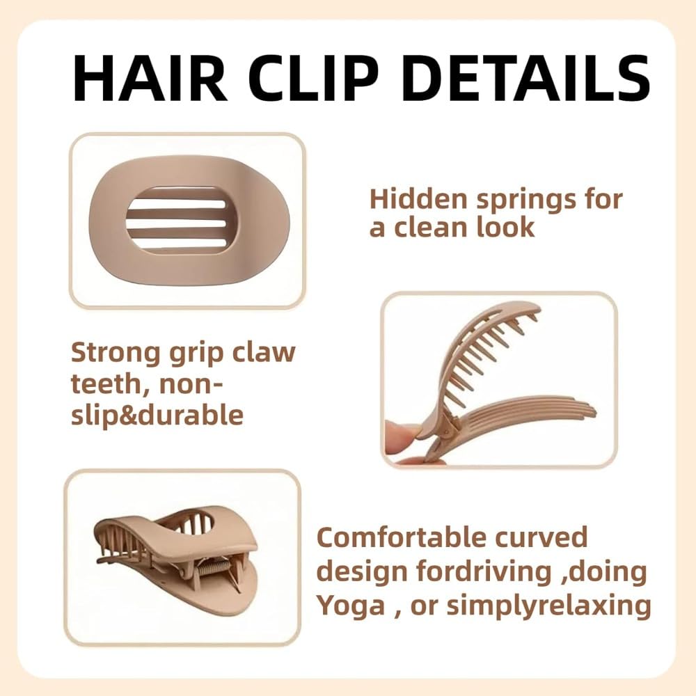 Hair Clips for Women hairclips-leopard-print colorway complements everyday outfits
