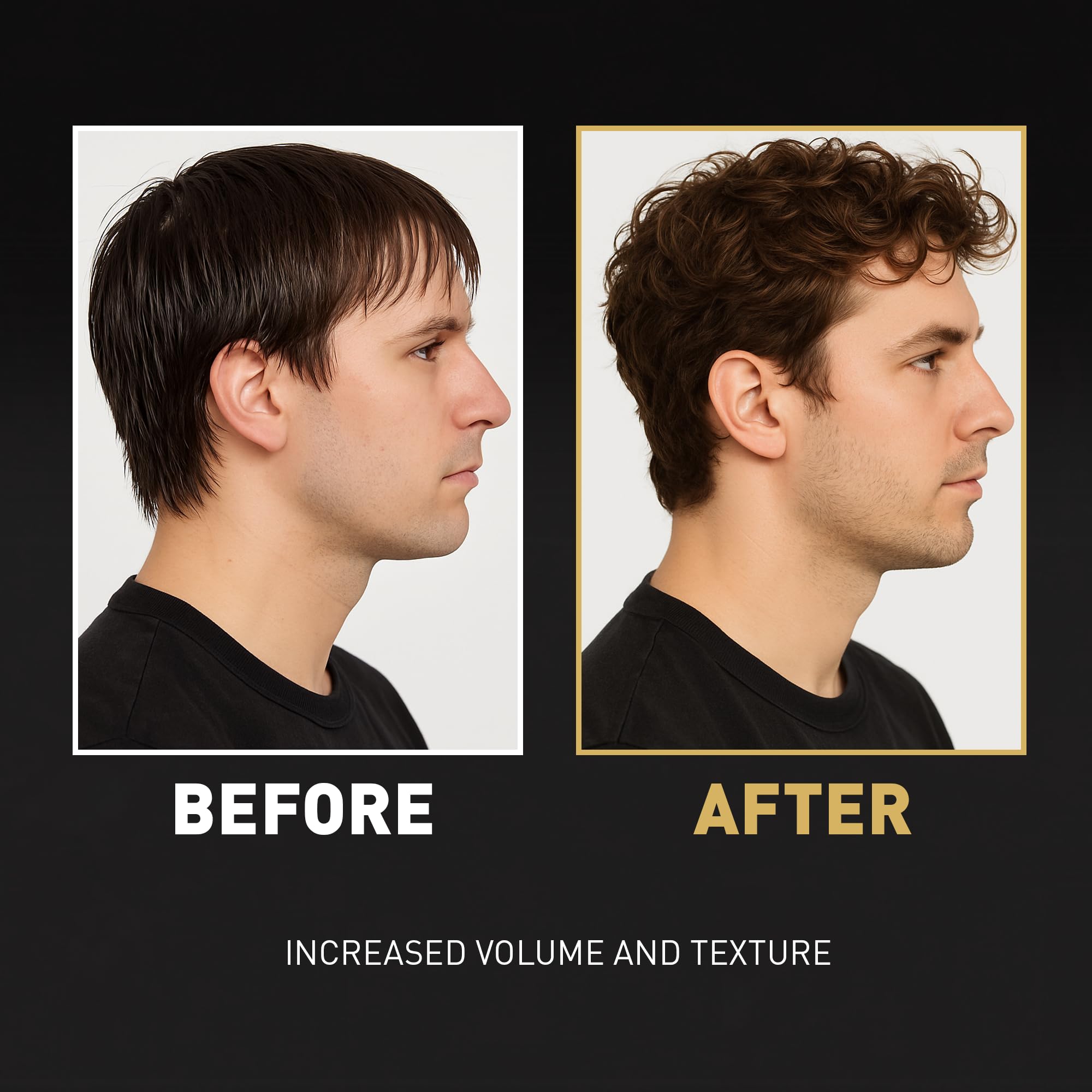 Hair Craft Co. CRVFT spray pump dispersion showing light hold for effortless styling.