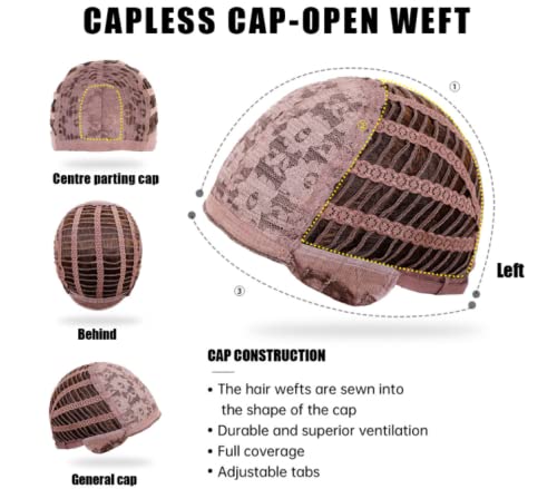 HAIRCUBE Long Auburn Wig with Bangs packaging image highlights secure storage.