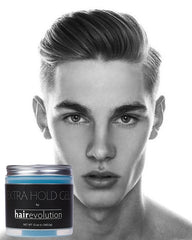 Hairevolution Extra Hold Gel dispensing action for easy styling