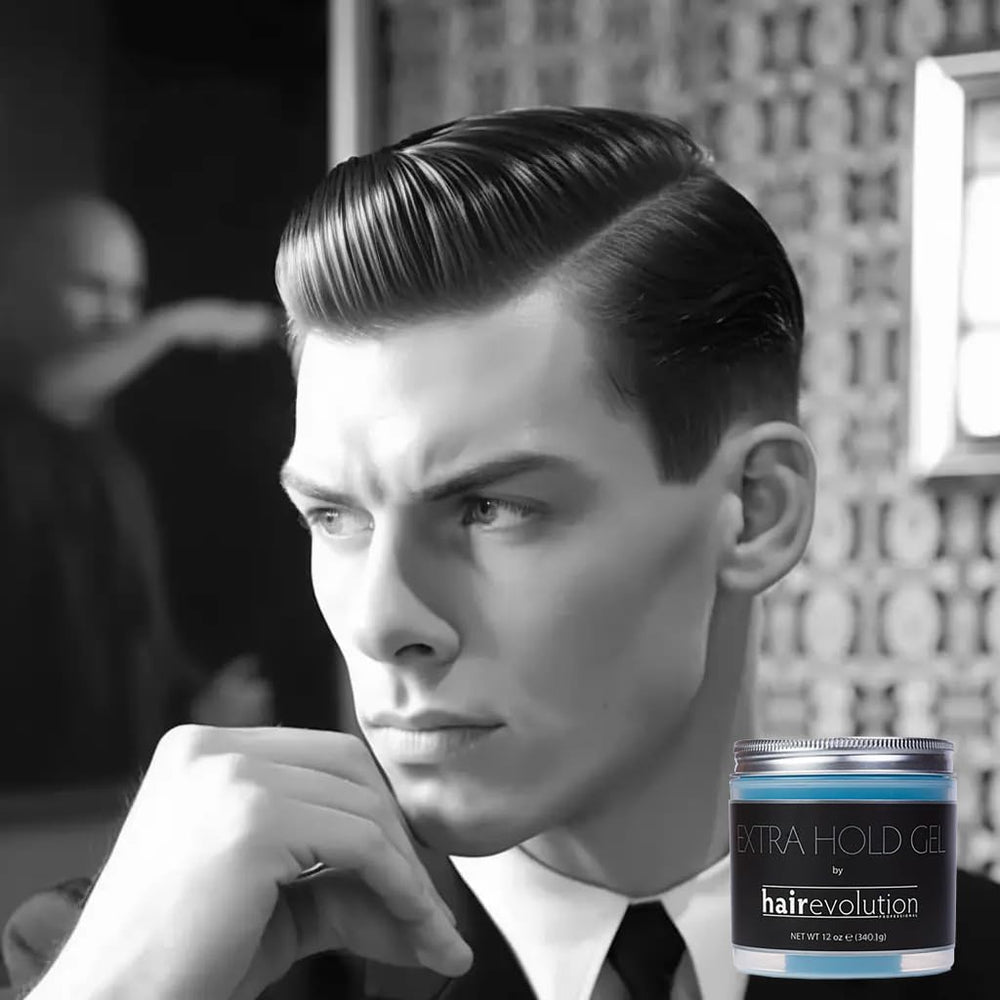 Hairevolution Extra Hold Gel provides a smooth, flakes-free finish