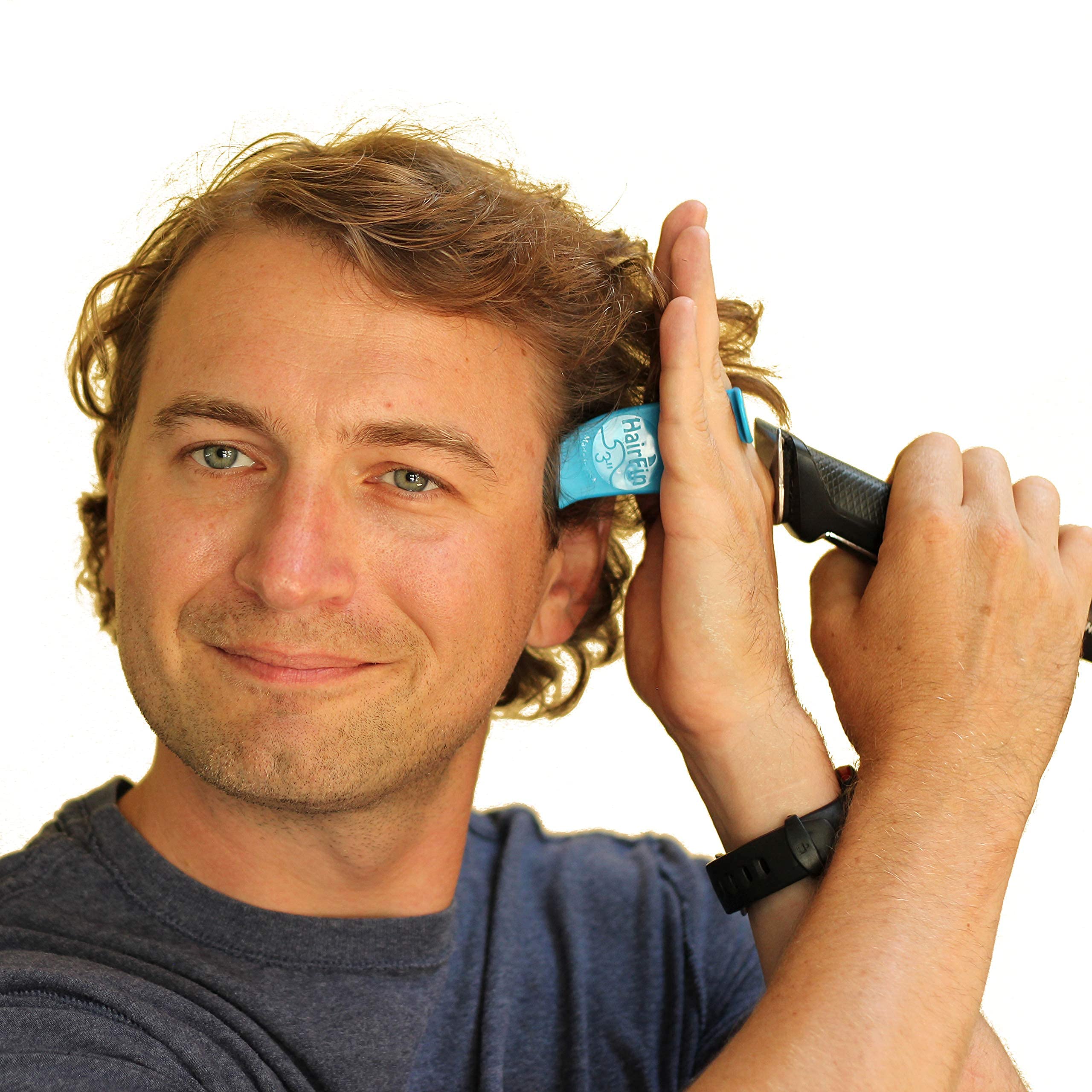 HairFin USA patented design signaling durable, salon-like home use.