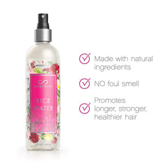 Hairfinity Rice Water Hair Mist ingredients rice extract for elasticity