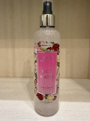 Hairfinity Rice Water Hair Mist spray action shows even coverage for styling