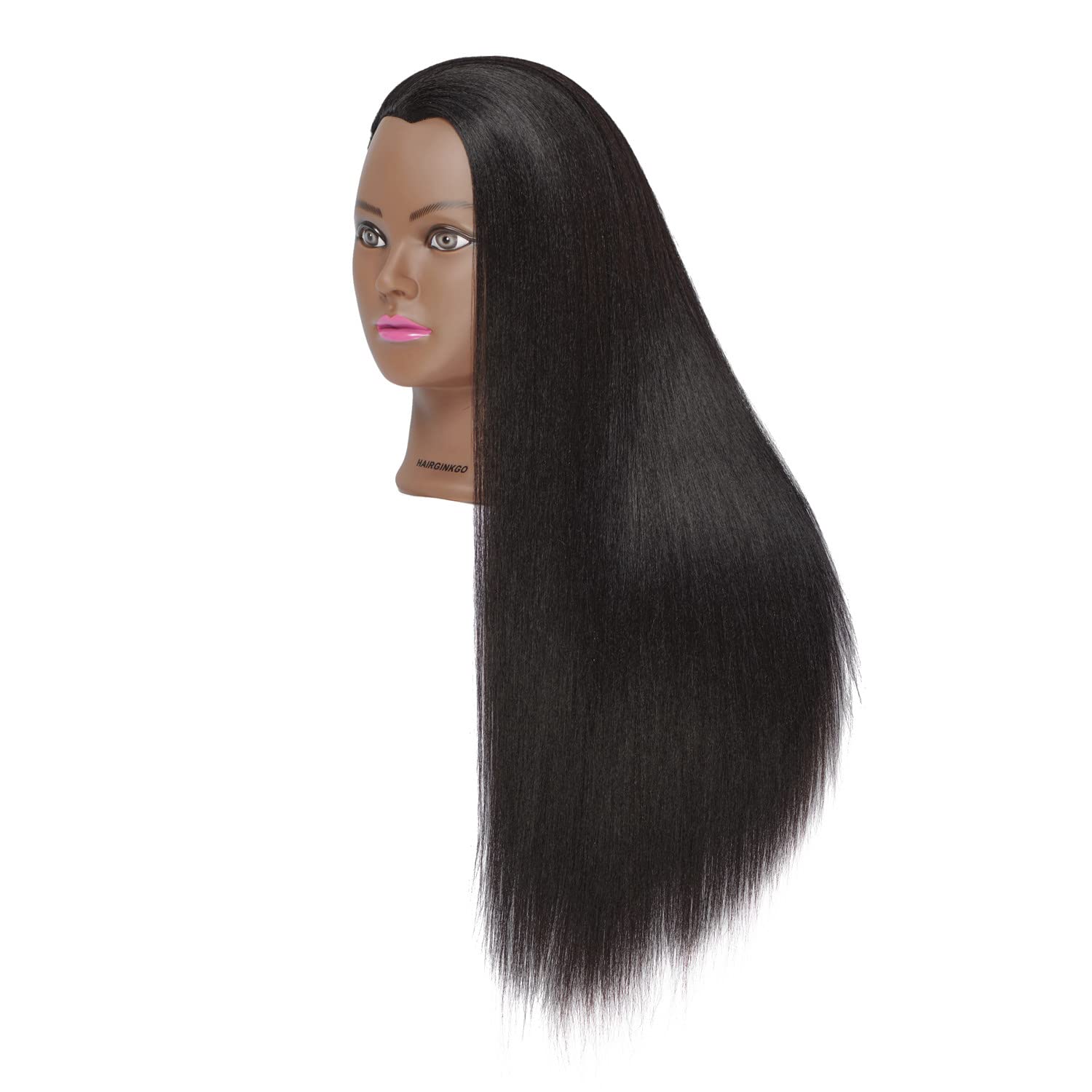 Hairginkgo mannequin head with clamp base for steady training