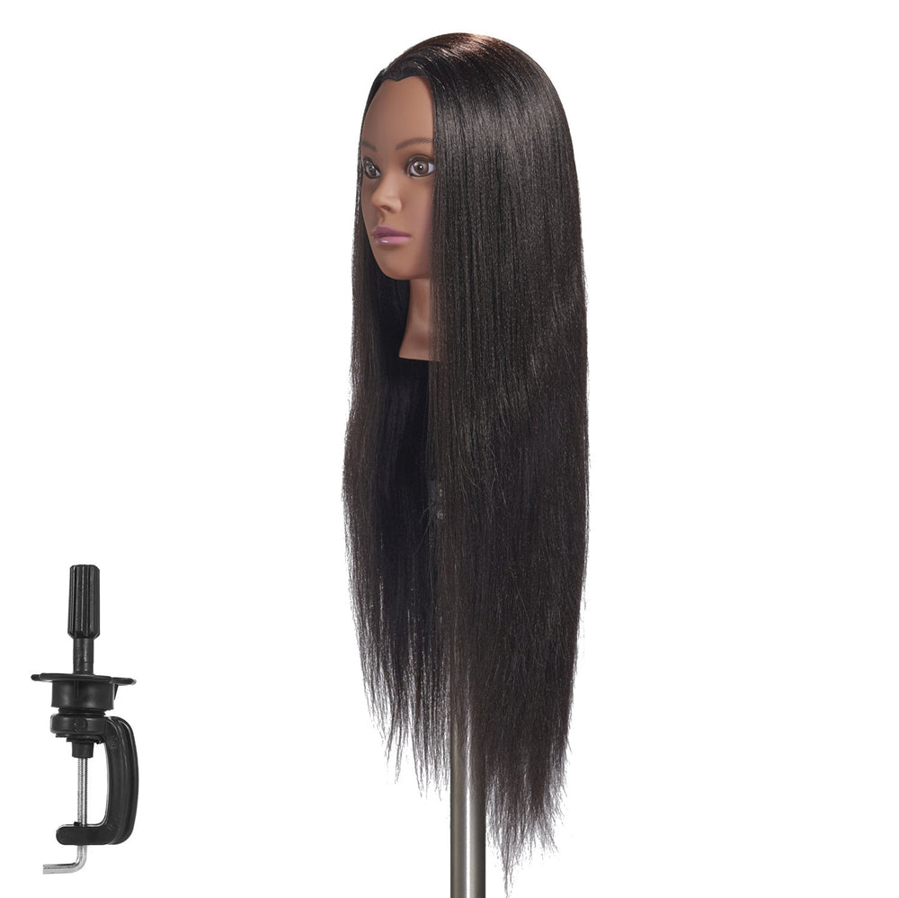 Hairginkgo mannequin head cutting and styling practice