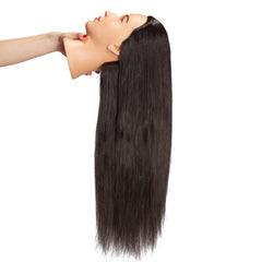 Hairingrid cosmetology doll head used in professional salon training.