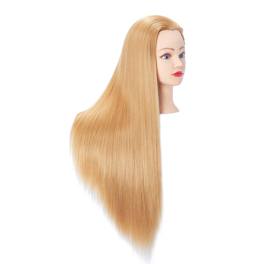 Hairingrid golden 27 color hair detail for realistic styling practice.