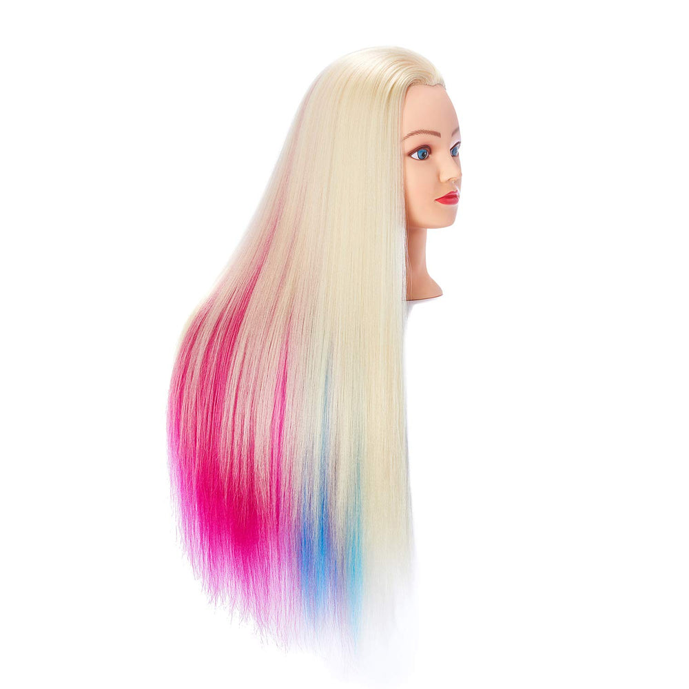Hairingrid high-temperature synthetic fiber detail for heat-styling practice