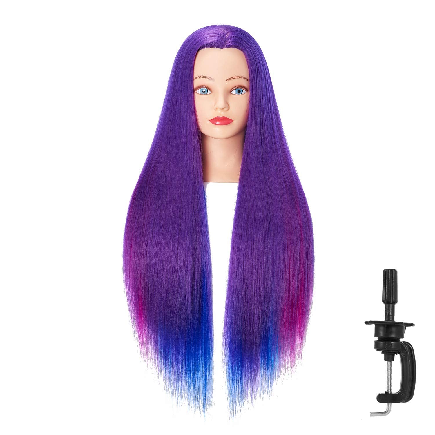Hairingrid mannequin head side view for educational demonstrations and training.