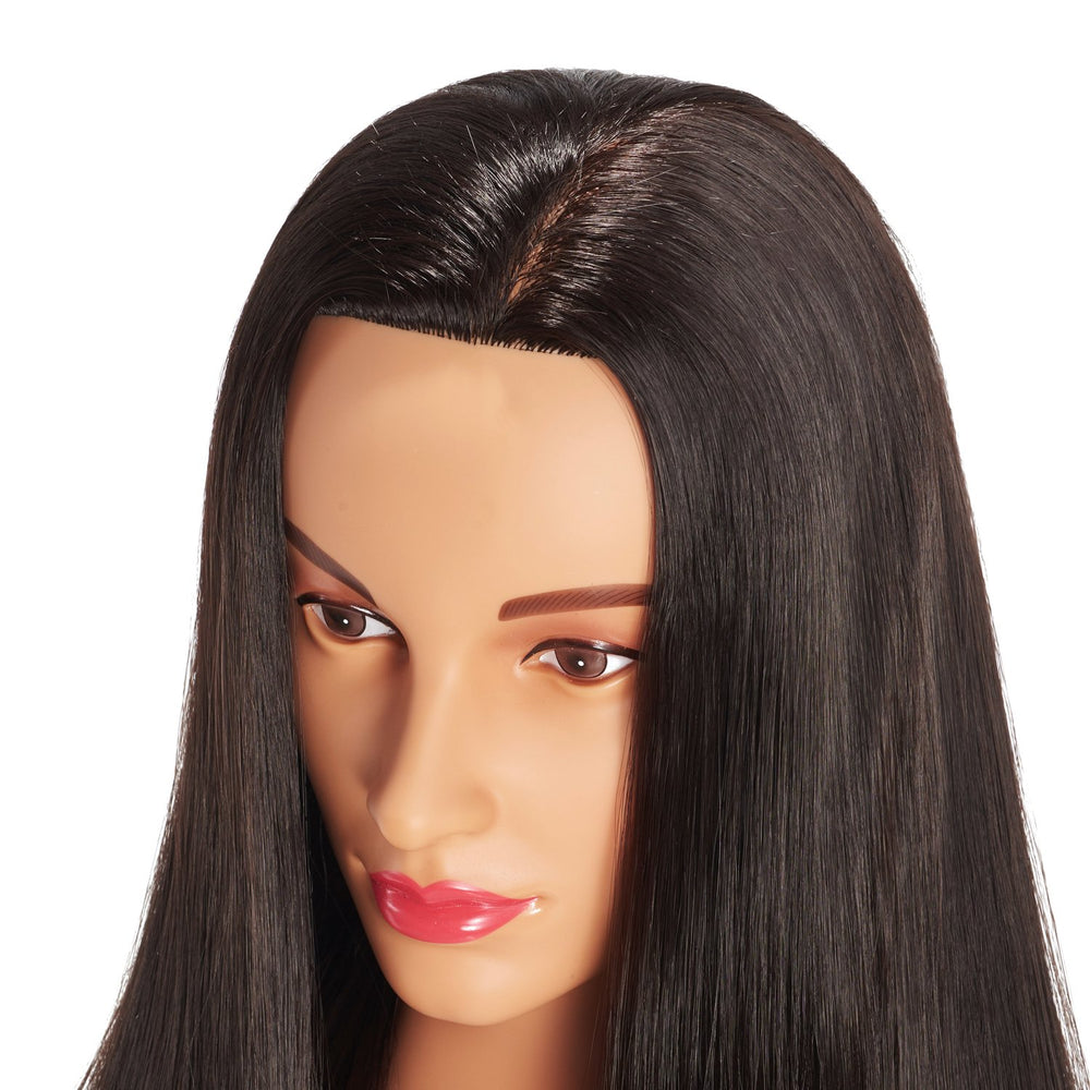 Hairingrid synthetic hair 20-inch length ideal for curling and cutting practice.