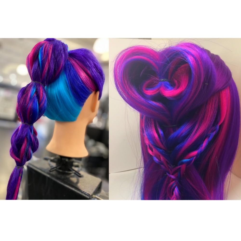 Hairingrid washable synthetic fiber close-up for easy maintenance between sessions.