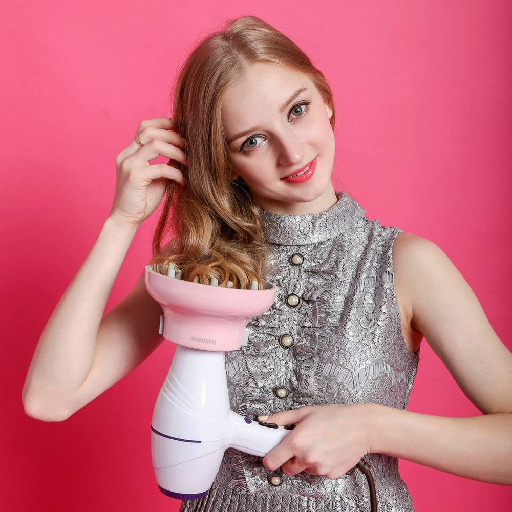 Hairizone diffuser tolerates up to 150°C for steady, controlled heat diffusion.