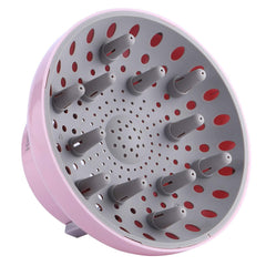 Hairizone universal diffuser 1-7 to 2-6 diameter enables broad dryer compatibility for versatile styling.