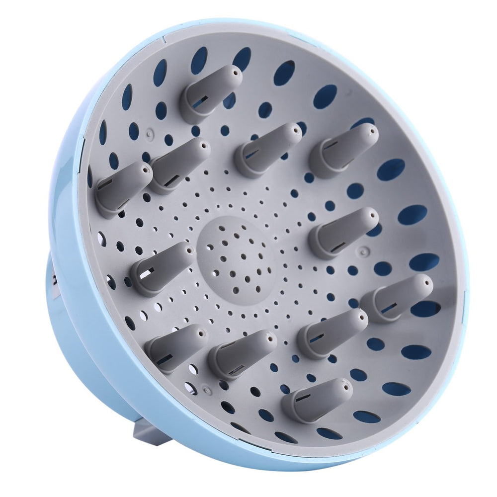 Hairizone universal diffuser blue front shows compact travel-friendly design for easy styling.