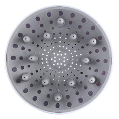 Hairizone diffuser showing lockable buttons for secure fit during styling