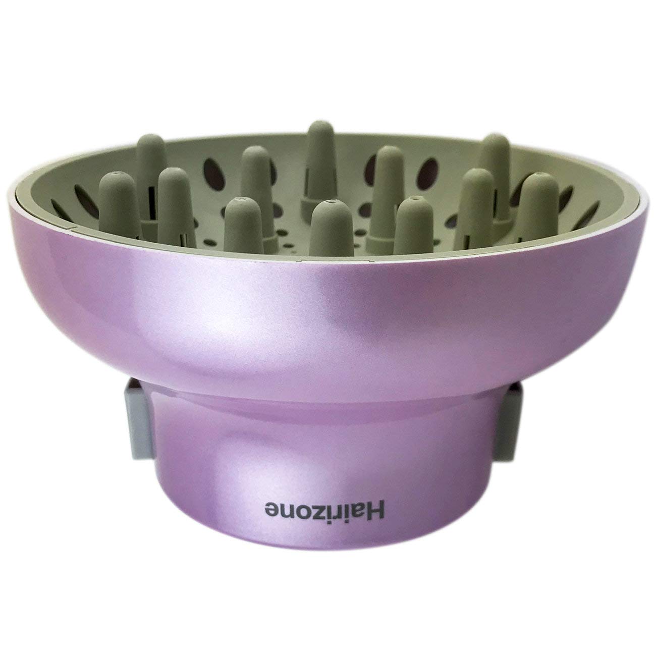 Hairizone diffuser demonstrates universal fit for 1.7 to 2.6 inch nozzles