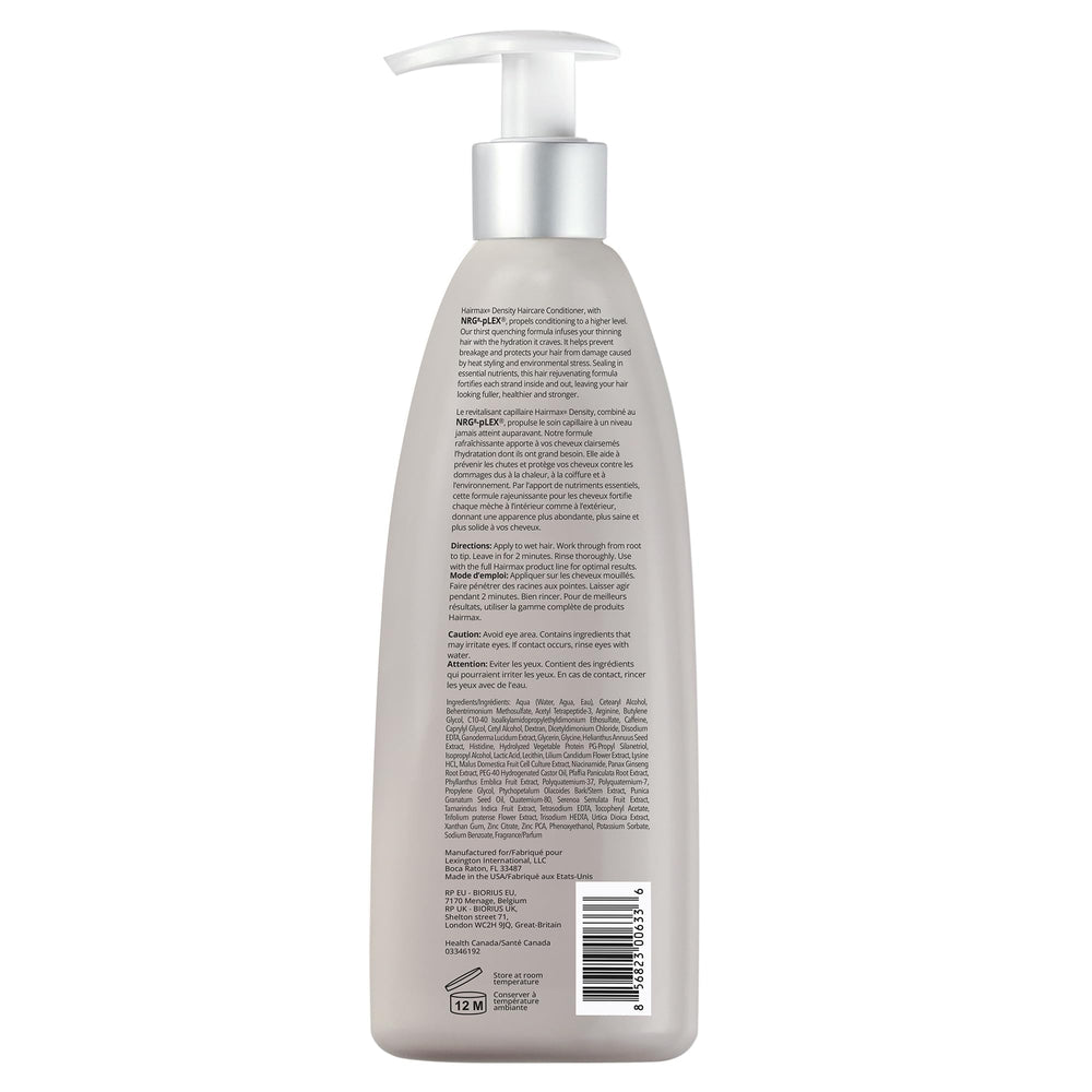 Hairmax Density Shampoo lather closeup demonstrates rejuvenating cleansing action.