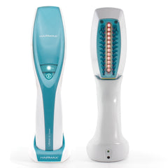 HairMax Ultima 12 Classic front view highlighting compact home-use design for easy scalp therapy.