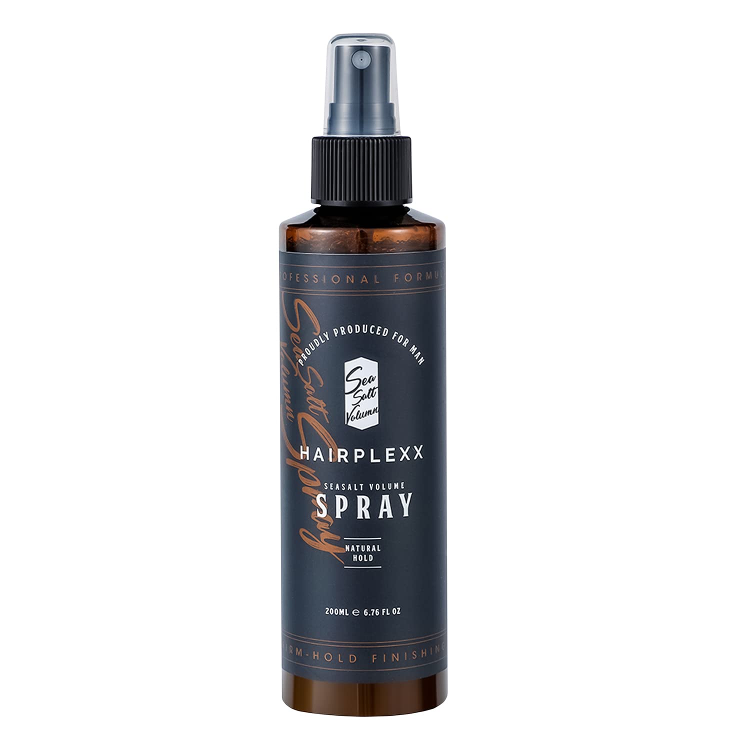 Hairplexx Sea Salt Volume spray bottle adds natural beachy volume.