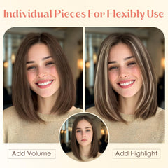 Hairro Remy human hair close-up emphasizes silky texture and natural sheen