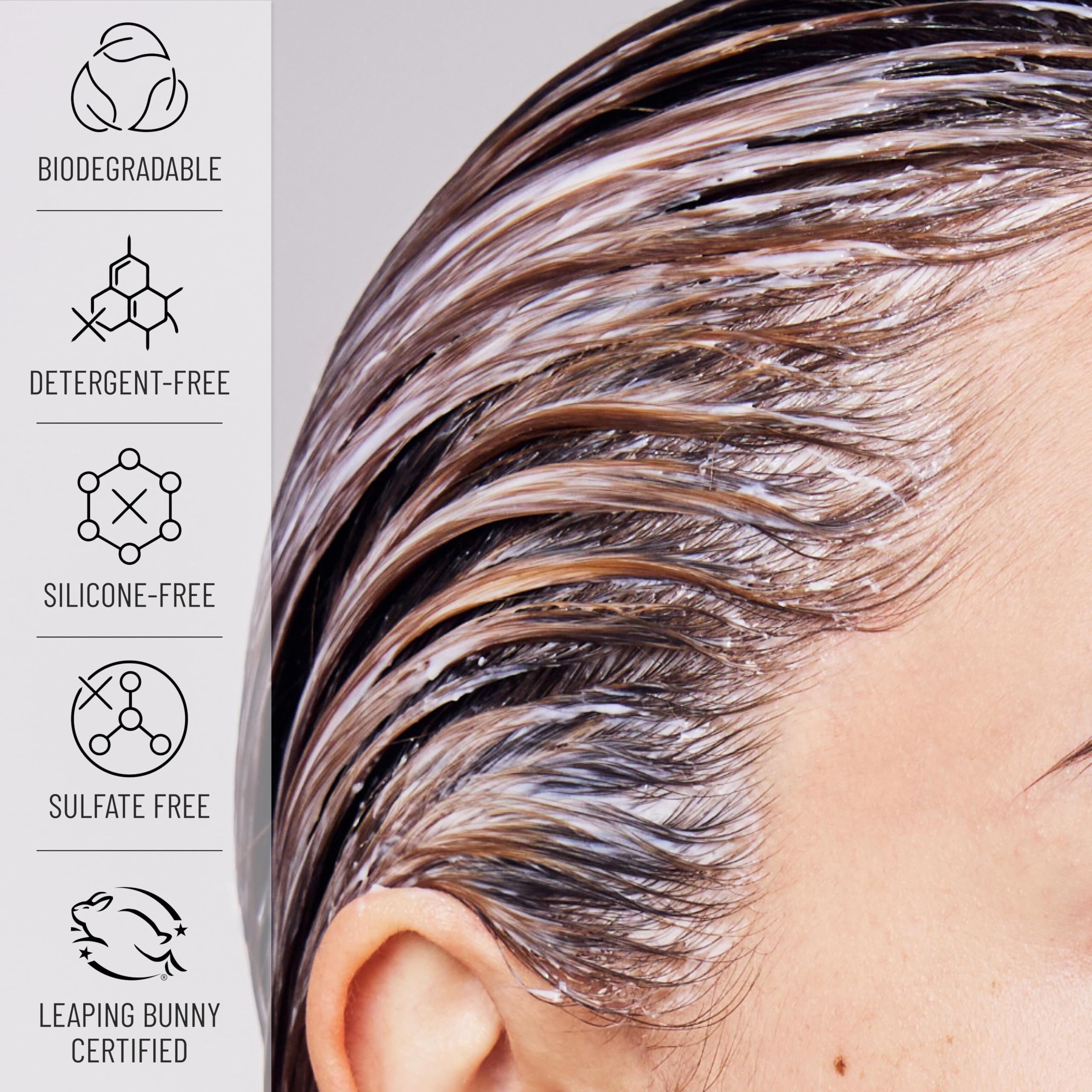 Hairstory New Wash Original liquid swatch, texture preview.