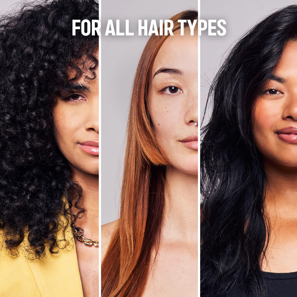 Dry hair sections prepared for Pre-Wash before the New Wash routine