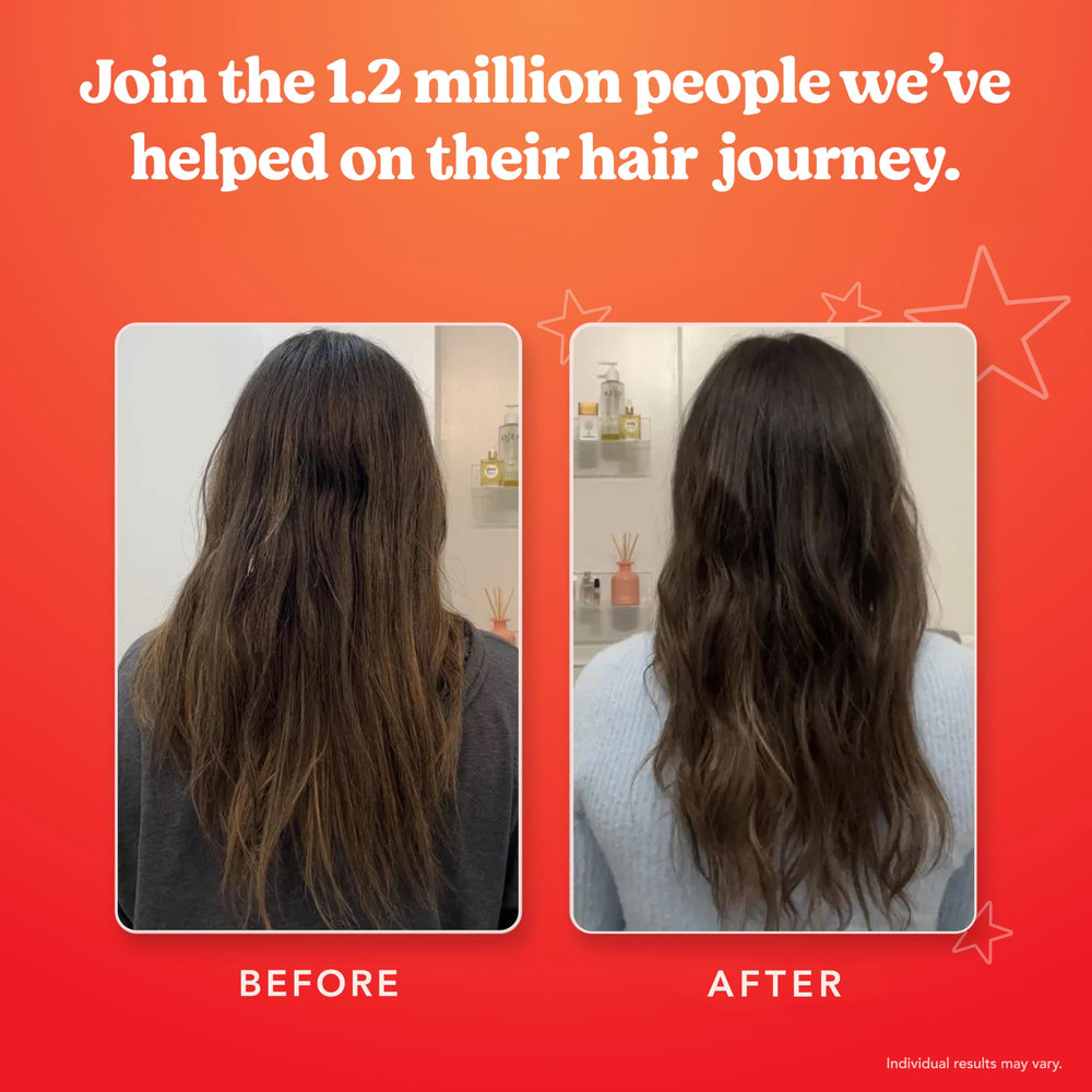 HAIRtamin-color-treated-hair-use shows color-safe daily care for treated hair.