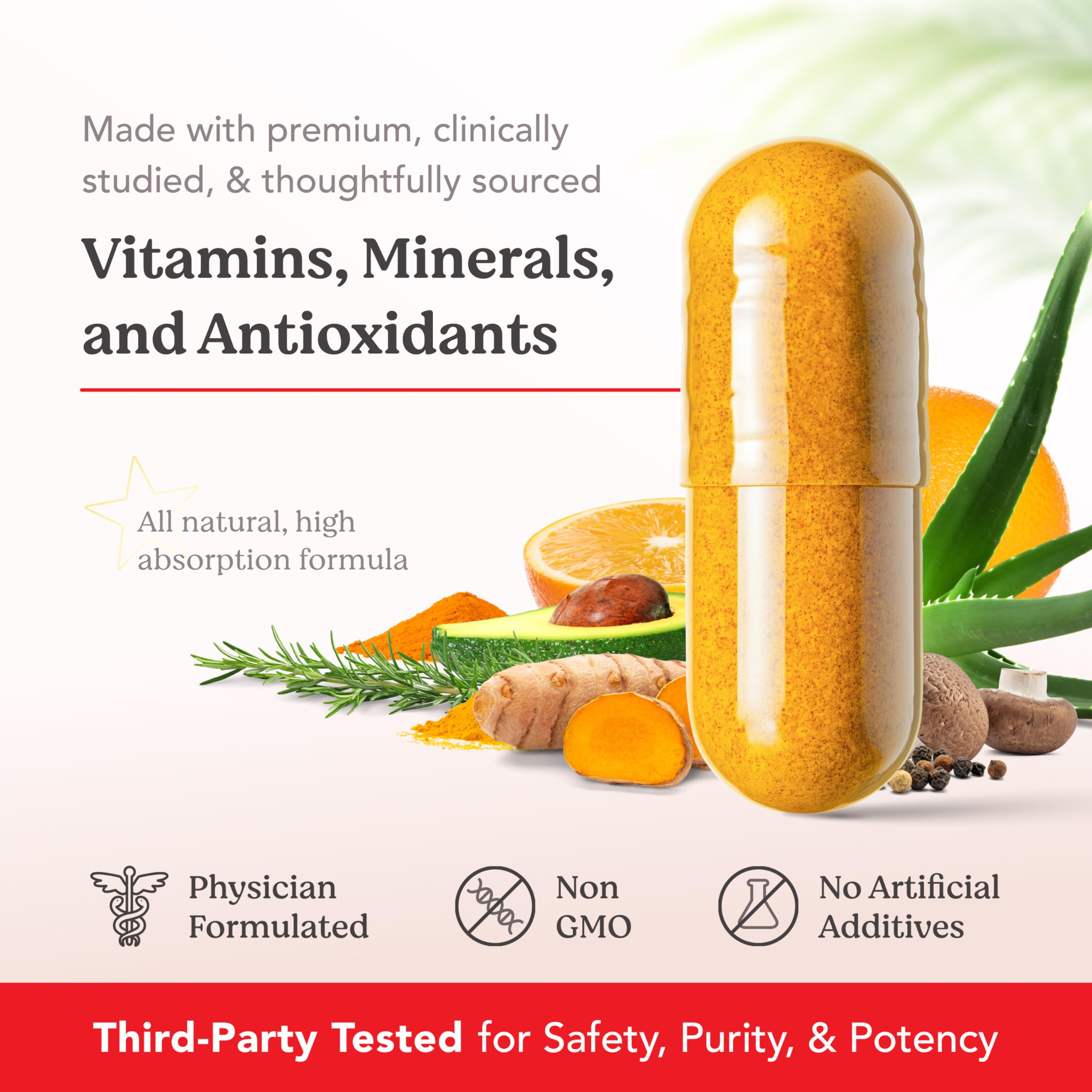 HAIRtamin wellness ingredients with vitamins and antioxidants for hair health