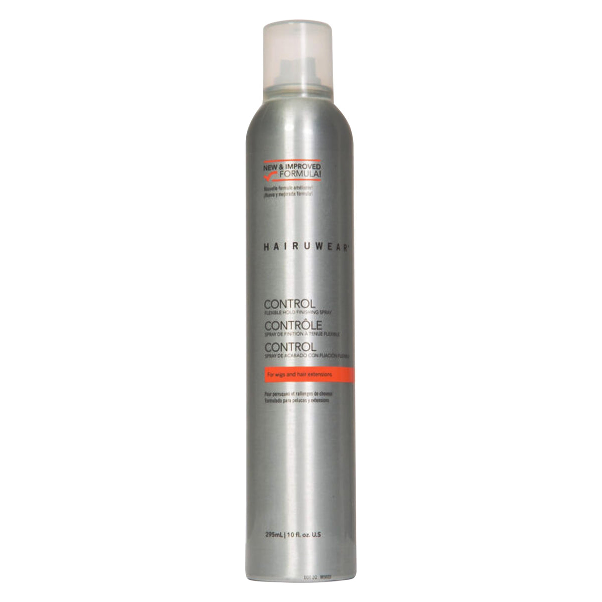 Hair U Wear strong hold finishing spray bottle keeps wig style secure and ready