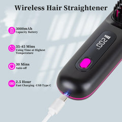 HAJIFGH Go Brush Pro USB charging port for cordless convenience.