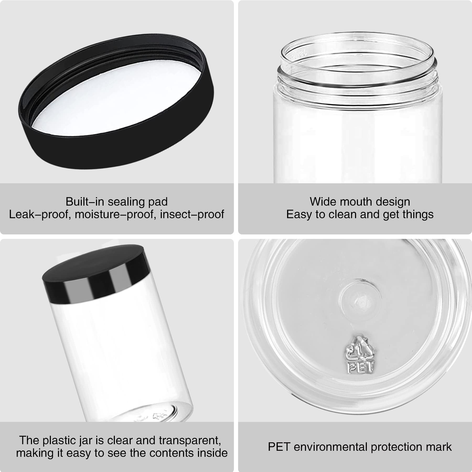 Hajoyful leak-proof lid gasket keeps products sealed during commute