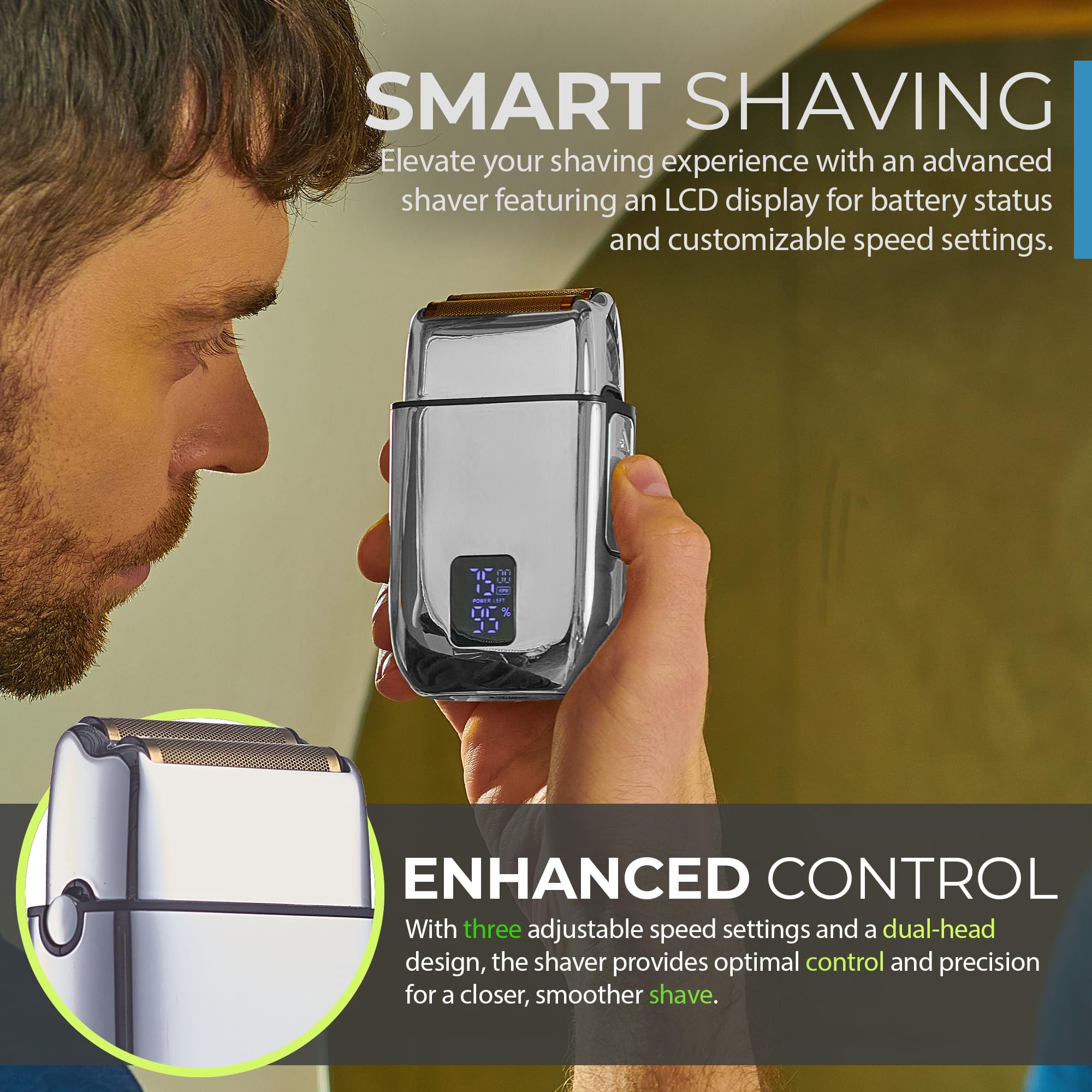 Hal&Hol USB Type-C charger keeps grooming tools ready with fast top-ups.